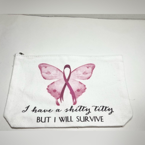 BRAND NEW - BREAST CANCER AWARENESS BUNDLE (TRAVEL MUG/KEYCHAIN/ZIPPER POUCH) - Picture 6 of 9